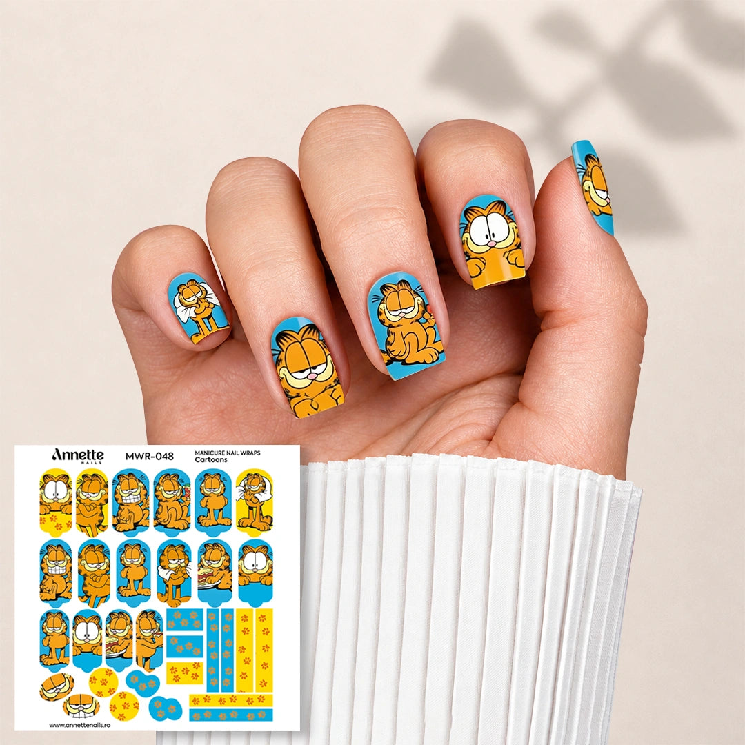 Nail Wraps Manichiura Cartoons 48 Annette Nails MWR-048