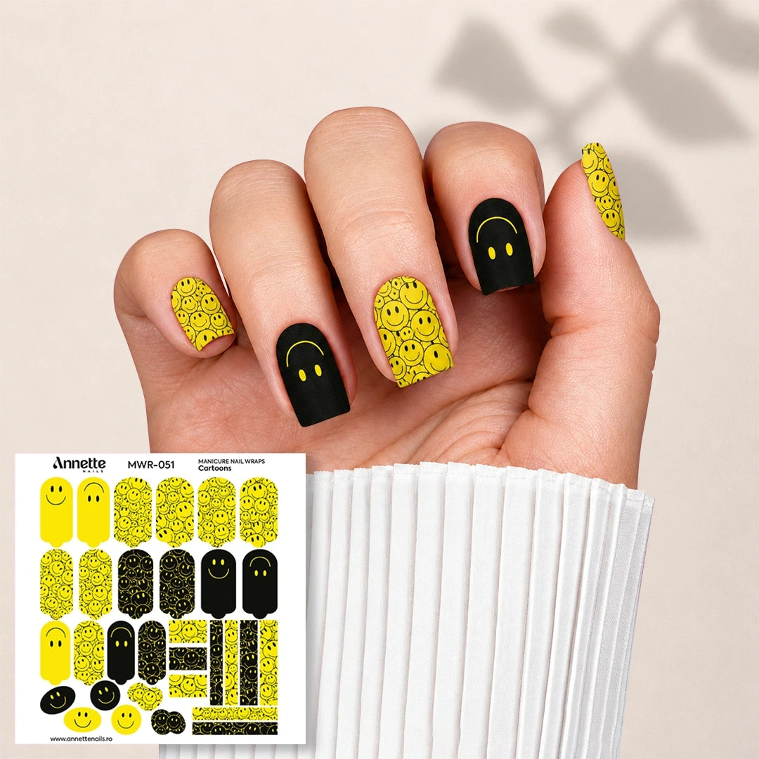 Nail Wraps Manichiura Cartoons 51 Annette Nails MWR-051