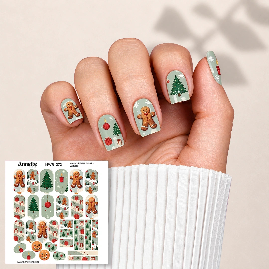 Nail Wraps Manichiura Winter 72 Annette Nails MWR-072