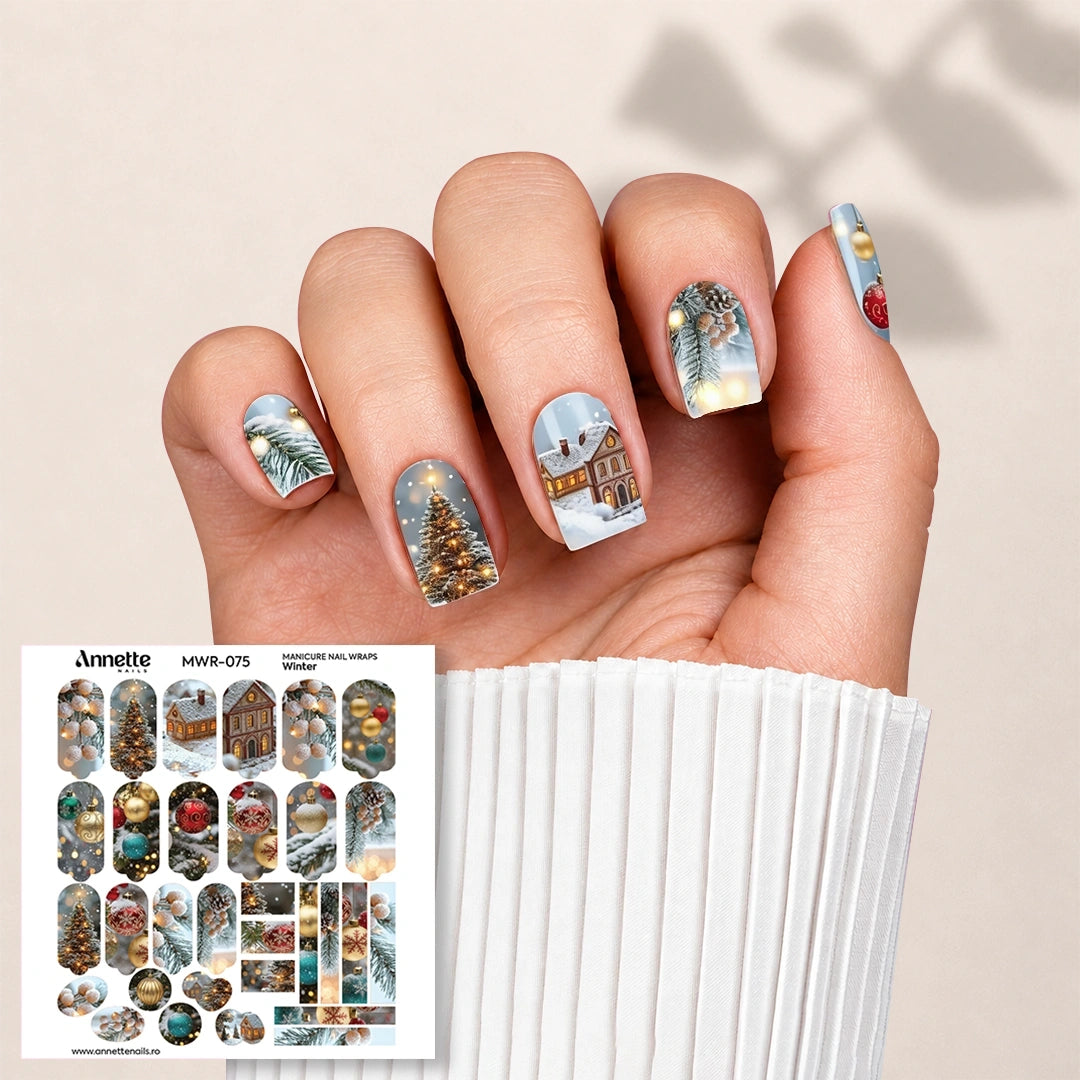 Nail Wraps Manichiura Winter 75 Annette Nails MWR-075