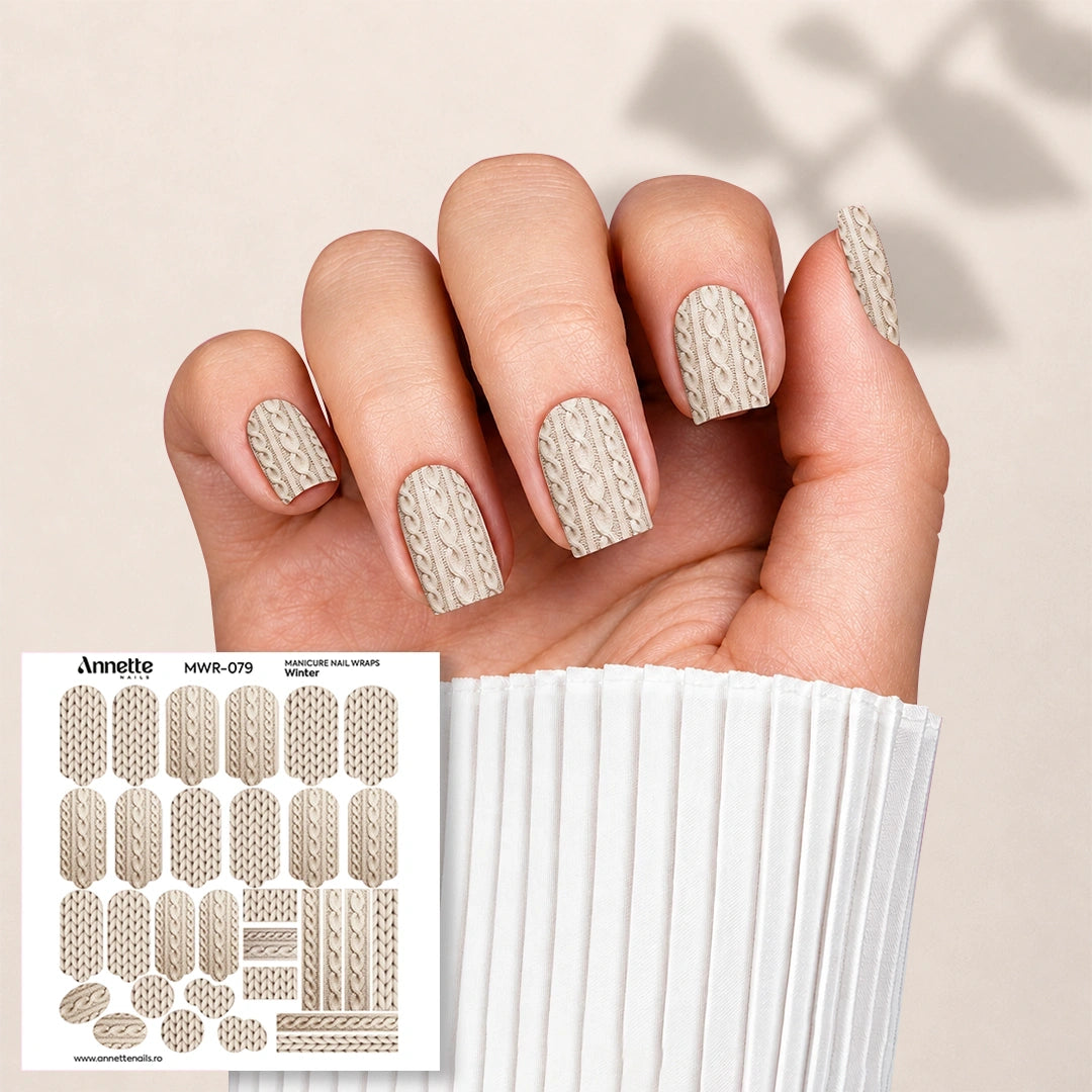 Nail Wraps Manichiura Winter 79 Annette Nails MWR-079