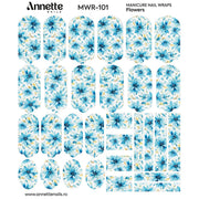 Nail Wraps Manichiura Flowers 101 Annette Nails MWR-101