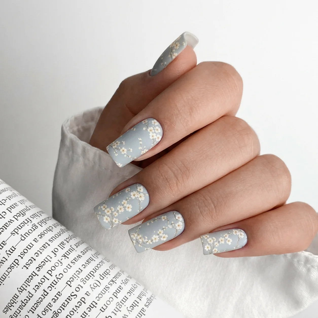 Nail Wraps Manichiura Flowers 105 Annette Nails MWR-105