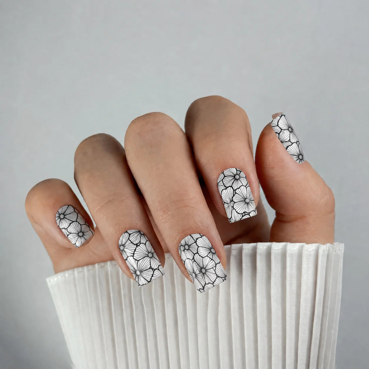 Nail Wraps Manichiura Flowers 109 Annette Nails MWR-109