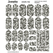 Nail Wraps Manichiura Flowers 110 Annette Nails MWR-110
