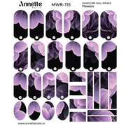 Nail Wraps Manichiura Flowers 115 Annette Nails MWR-115
