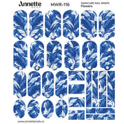 Nail Wraps Manichiura Flowers 116 Annette Nails MWR-116
