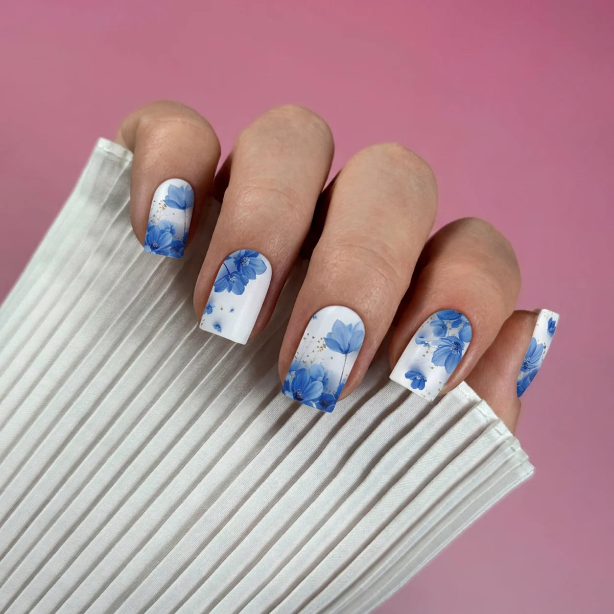 Nail Wraps Manichiura Flowers 117 Annette Nails MWR-117