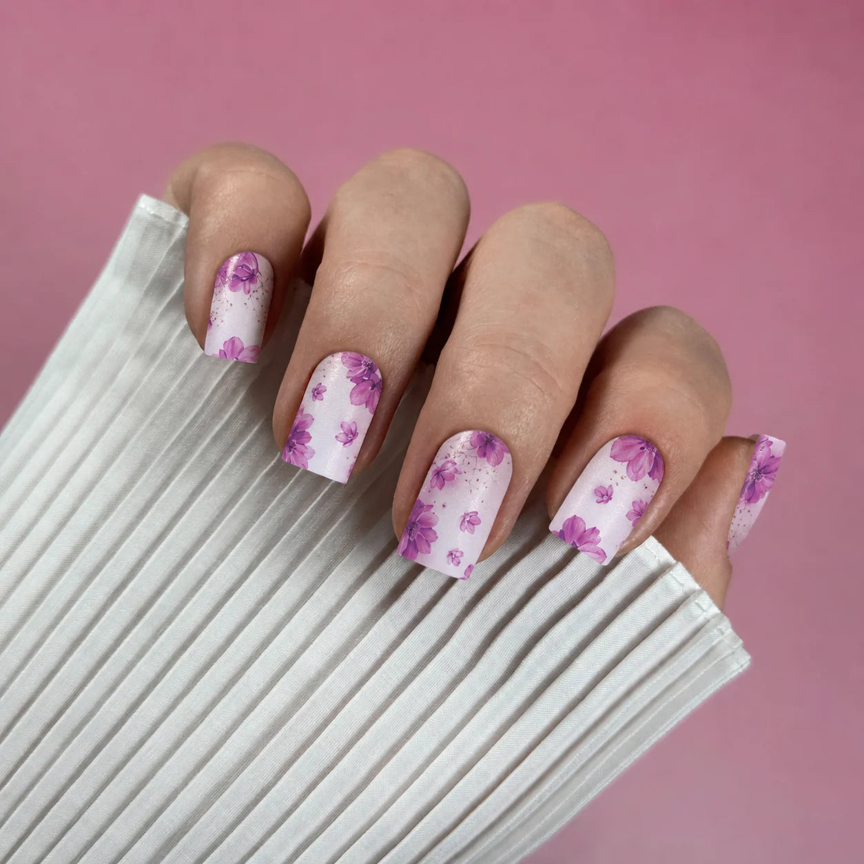 Nail Wraps Manichiura Flowers 118 Annette Nails MWR-118