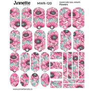 Nail Wraps Manichiura Flowers 120 Annette Nails MWR-120