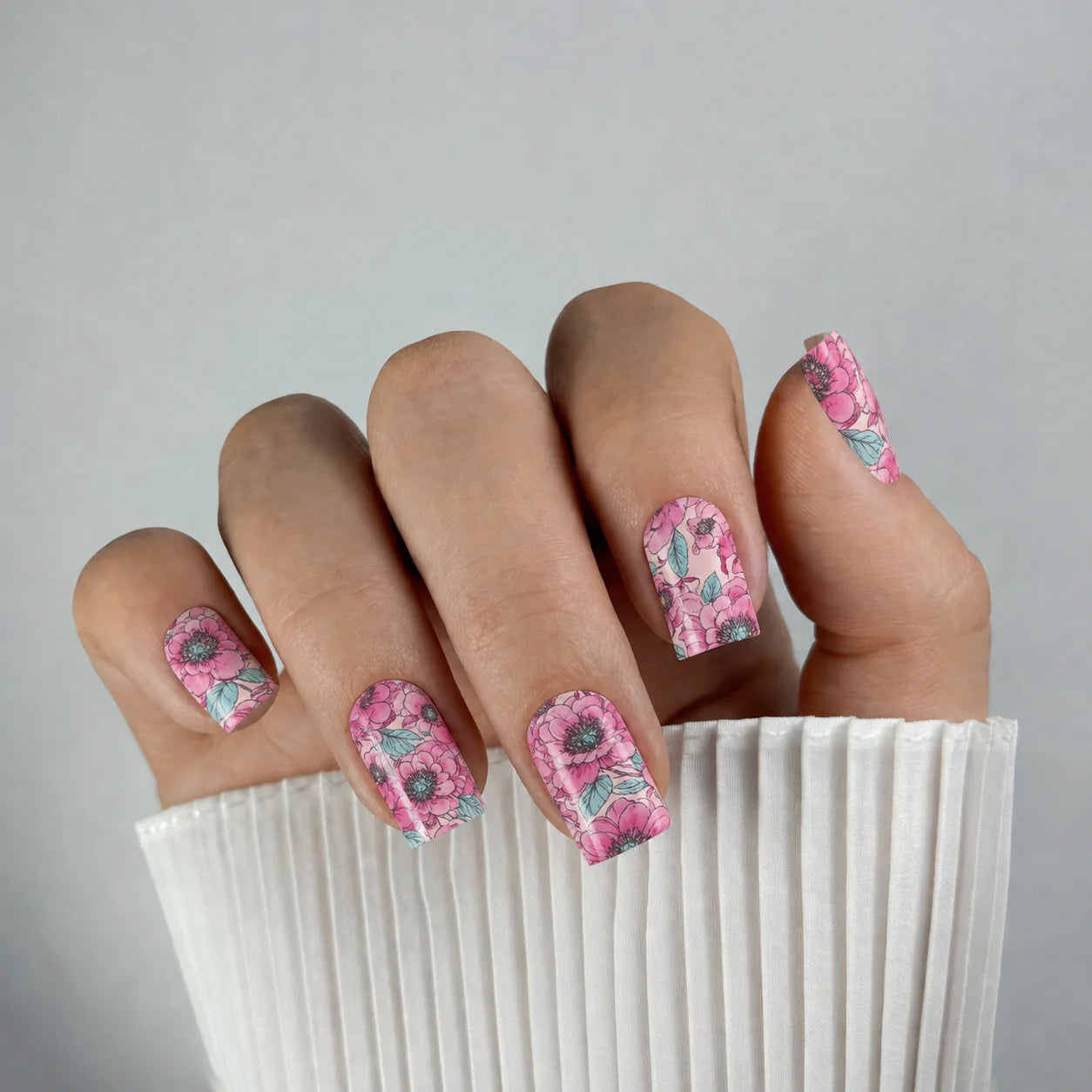 Nail Wraps Manichiura Flowers 120 Annette Nails MWR-120