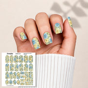 Nail Wraps Manichiura Flowers 121 Annette Nails MWR-121