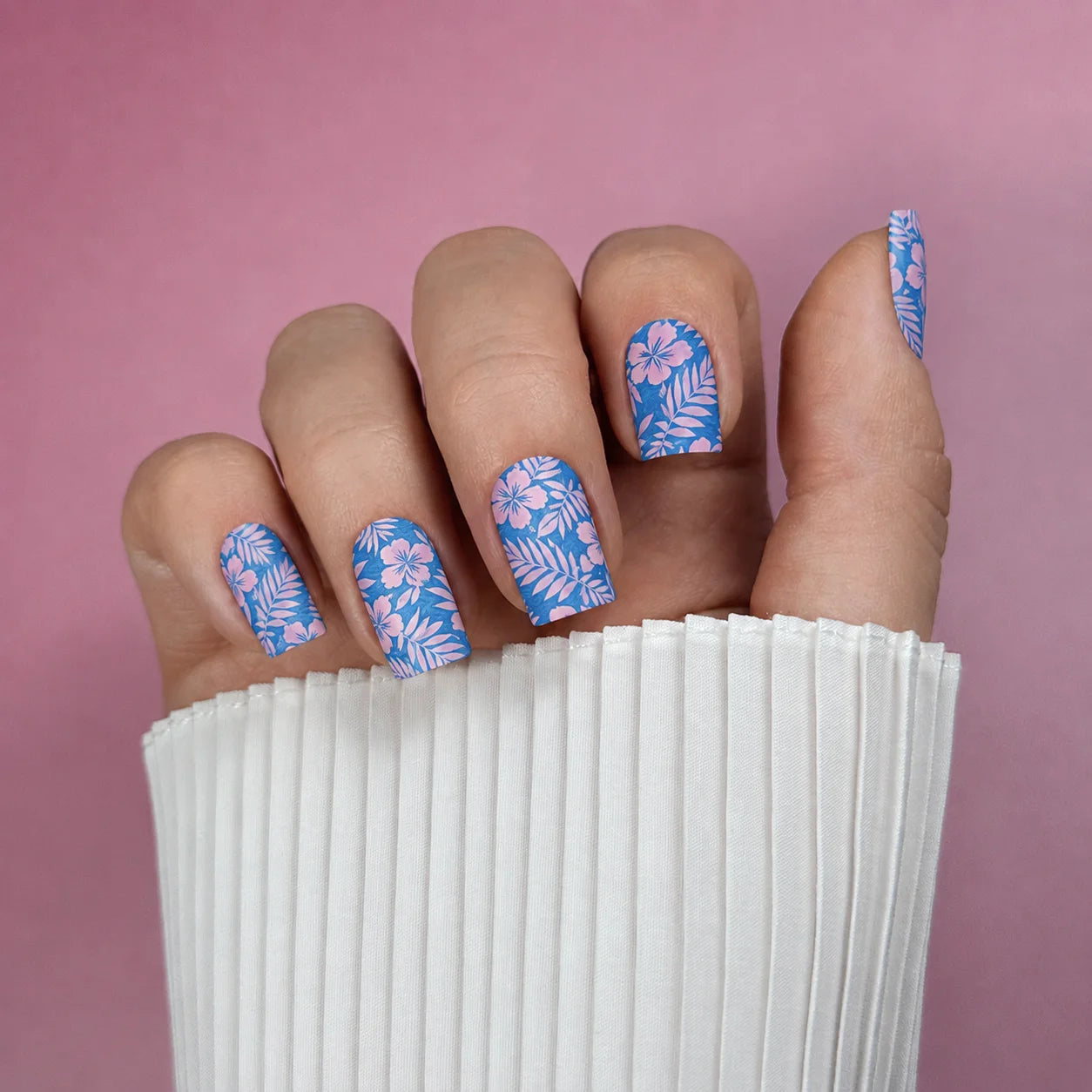 Nail Wraps Manichiura Flowers 122 Annette Nails MWR-122