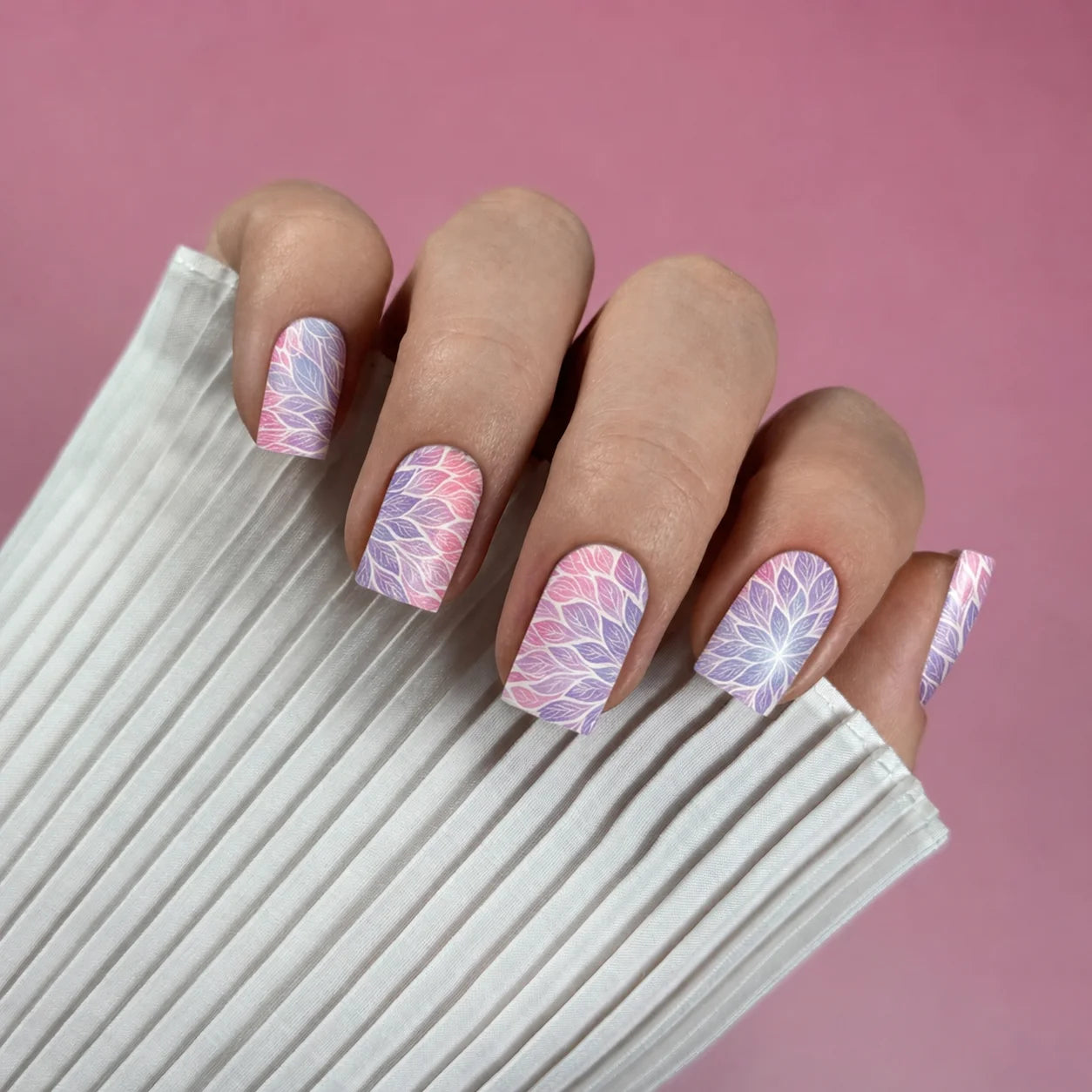 Nail Wraps Manichiura Flowers 124 Annette Nails MWR-124