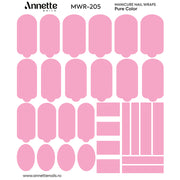 Nail Wraps Manichiura Pure Color 205 Annette Nails MWR-205