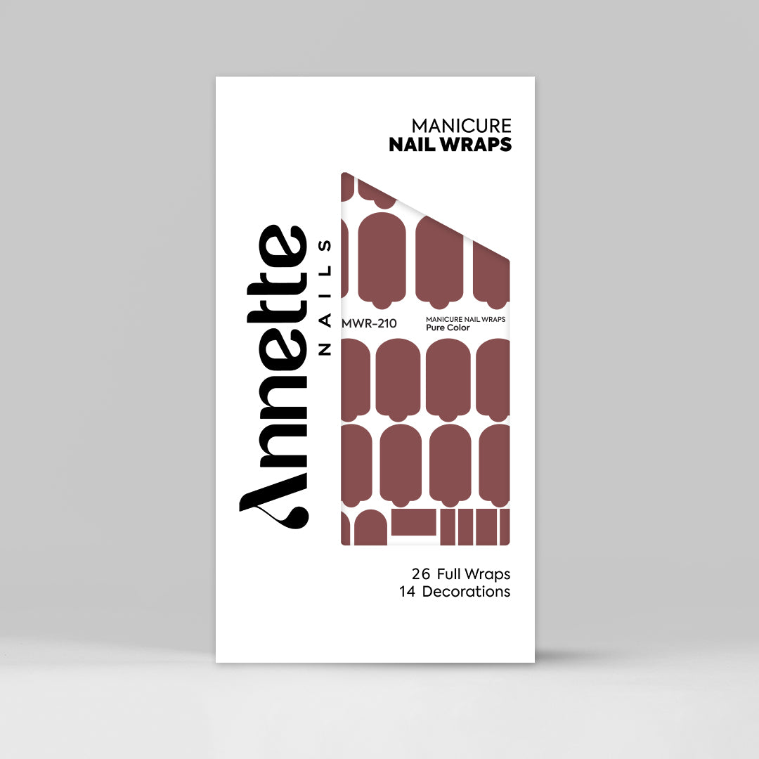 Nail Wraps Manichiura Pure Color 210 Annette Nails MWR-210