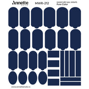 Nail Wraps Manichiura Pure Color 212 Annette Nails MWR-212