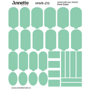 Nail Wraps Manichiura Pure Color 213 Annette Nails MWR-213