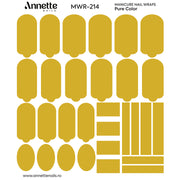 Nail Wraps Manichiura Pure Color 214 Annette Nails MWR-214