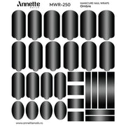 Nail Wraps Manichiura Ombre 250 Annette Nails MWR-250
