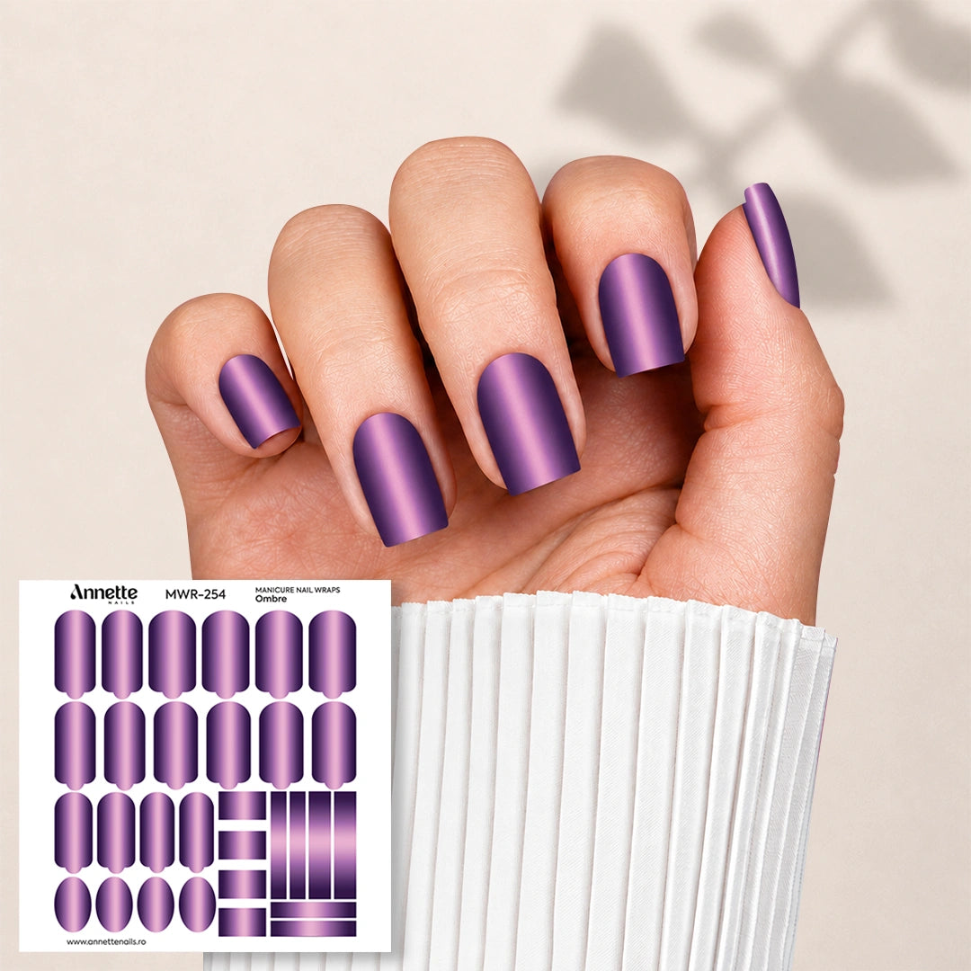 Nail Wraps Manichiura Ombre 254 Annette Nails MWR-254