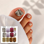 Nail Wraps Pedichiura Max Animal Print 1 Annette Nails PWM-001