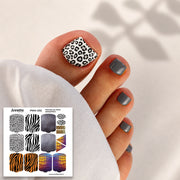 Nail Wraps Pedichiura Max Animal Print 2 Annette Nails PWM-002