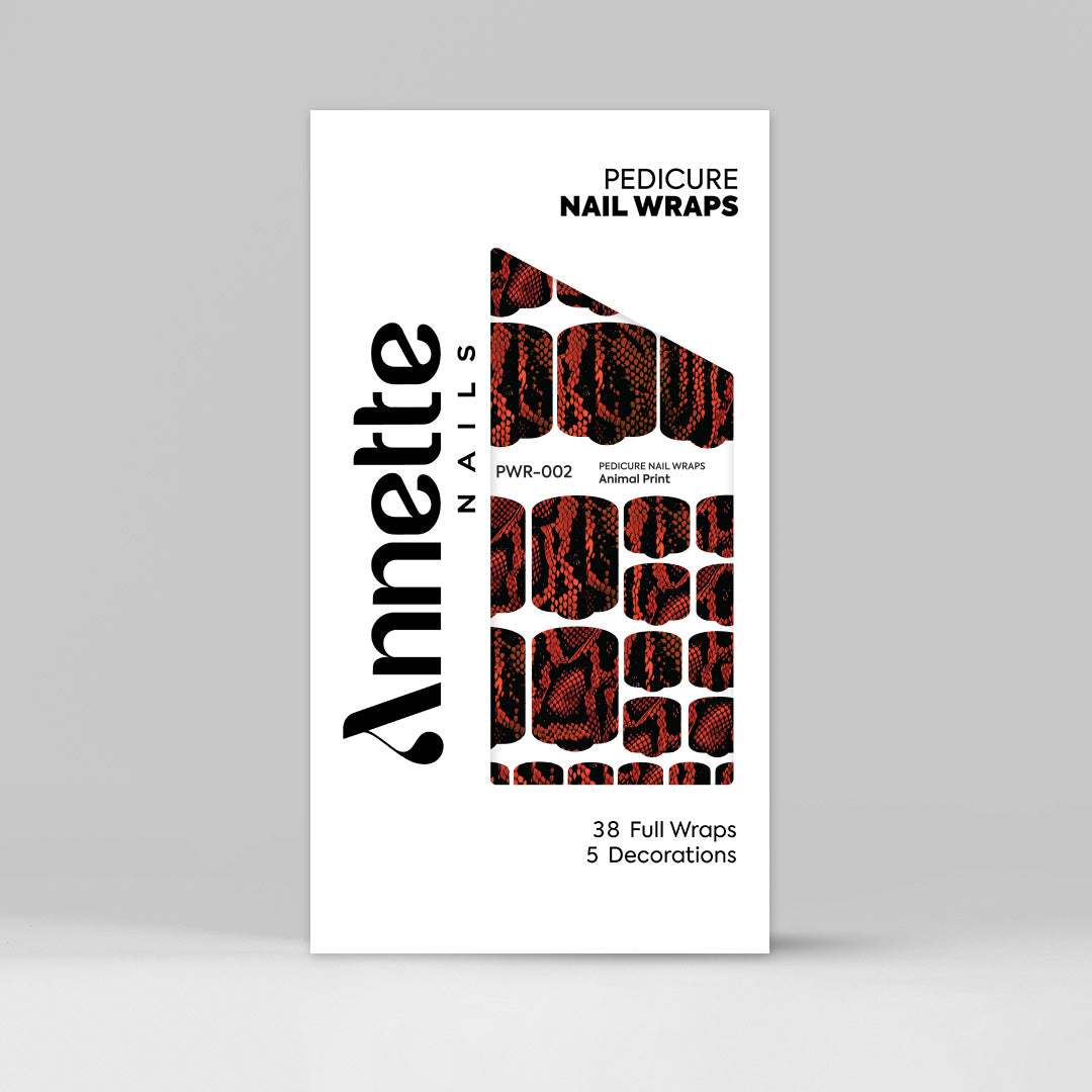 Nail Wraps Pedichiura Animal Print 2 Annette Nails PWR-002