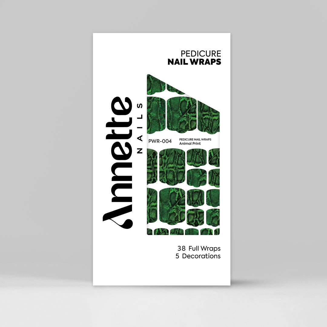 Nail Wraps Pedichiura Animal Print 4 Annette Nails PWR-004