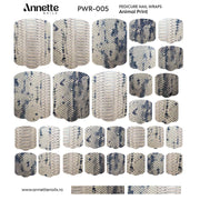 Nail Wraps Pedichiura Animal Print 5 Annette Nails PWR-005