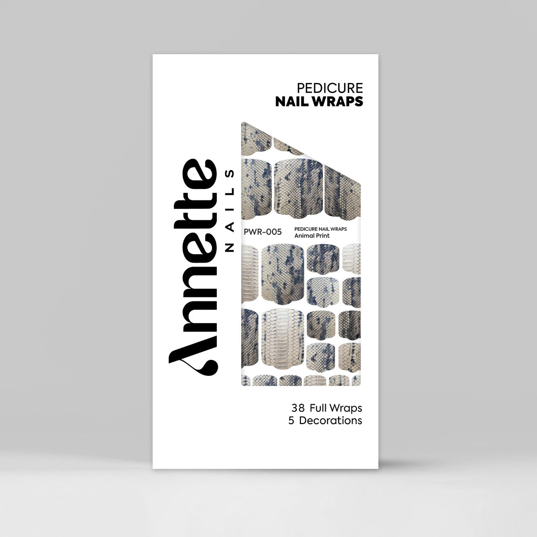 Nail Wraps Pedichiura Animal Print 5 Annette Nails PWR-005