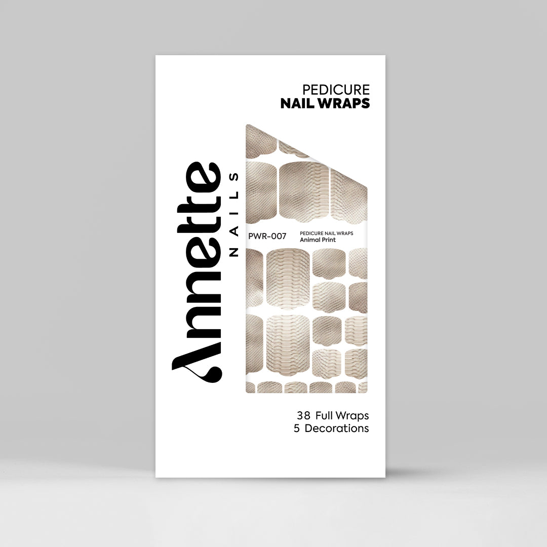 Nail Wraps Pedichiura Animal Print 7 Annette Nails PWR-007