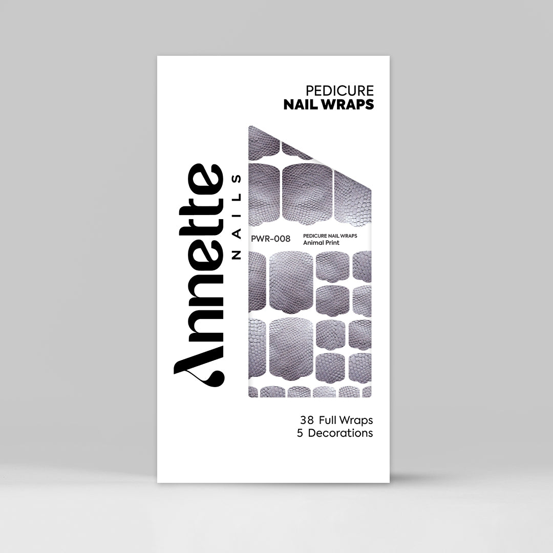Nail Wraps Pedichiura Animal Print 8 Annette Nails PWR-008