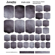 Nail Wraps Pedichiura Animal Print 9 Annette Nails PWR-009