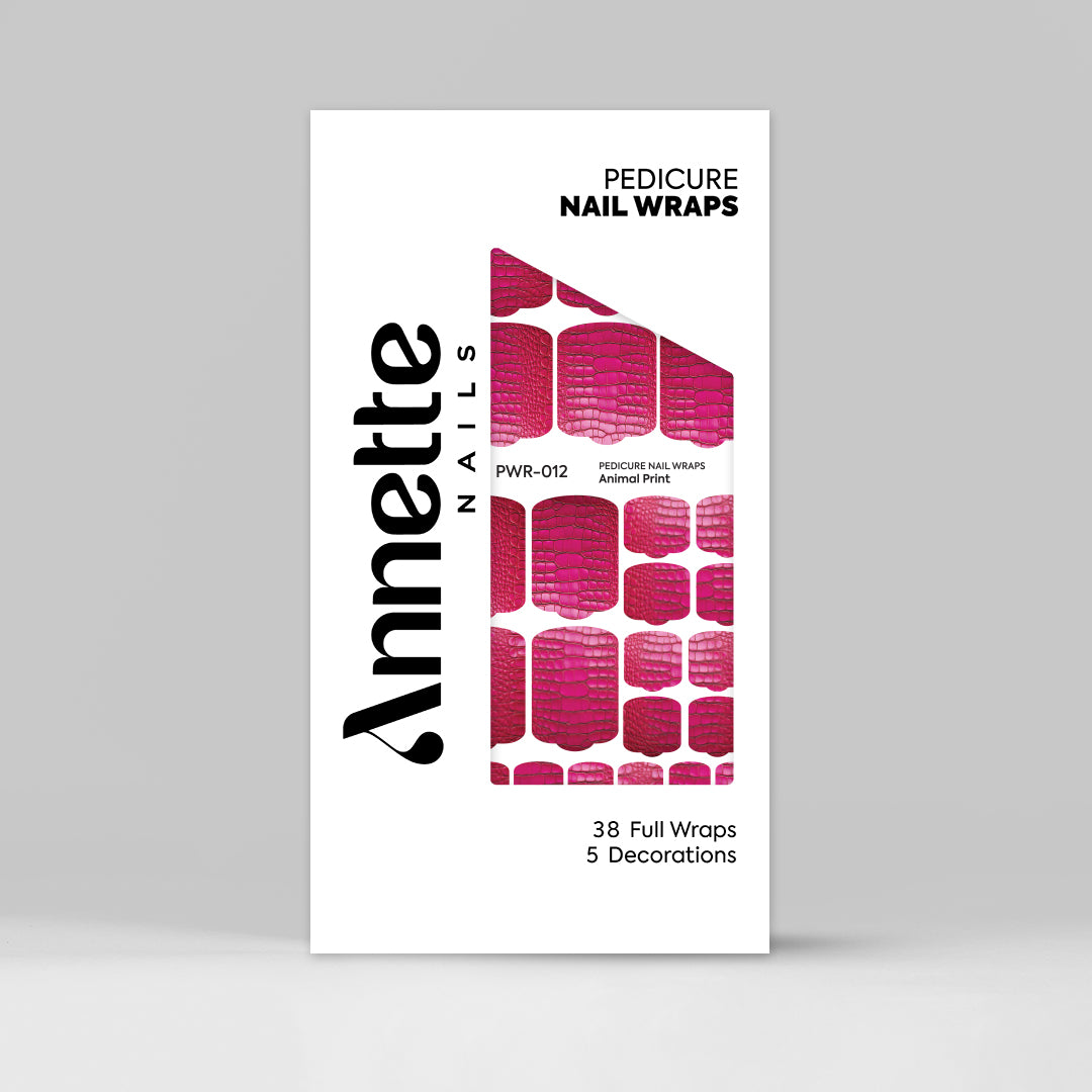 Nail Wraps Pedichiura Animal Print 12 Annette Nails PWR-012