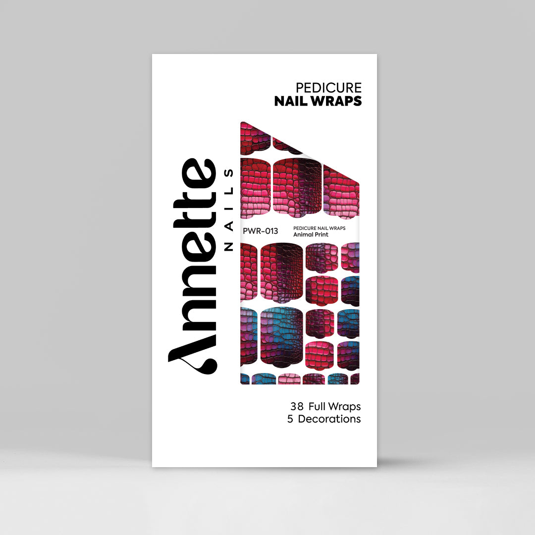 Nail Wraps Pedichiura Animal Print 13 Annette Nails PWR-013