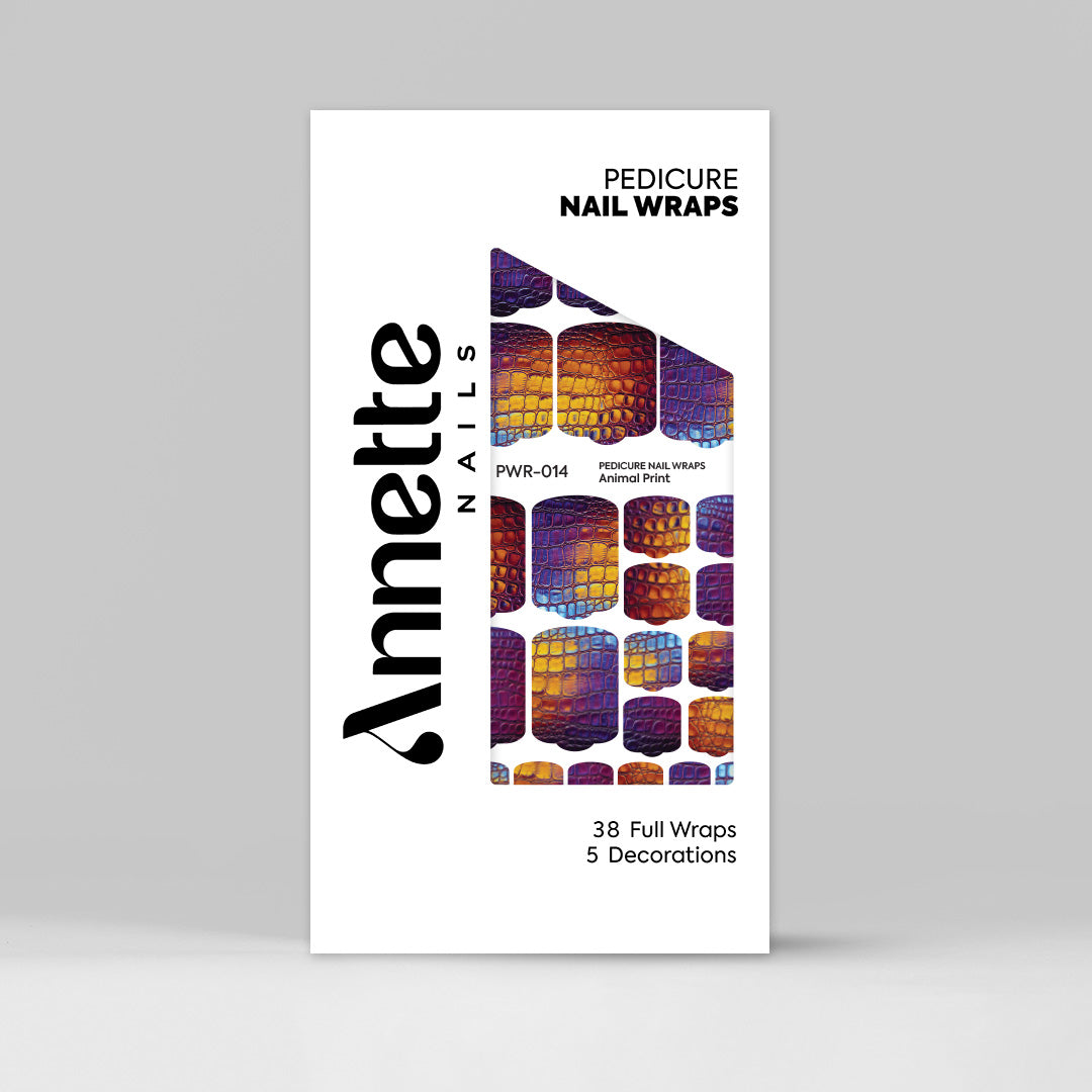 Nail Wraps Pedichiura Animal Print 14 Annette Nails PWR-014