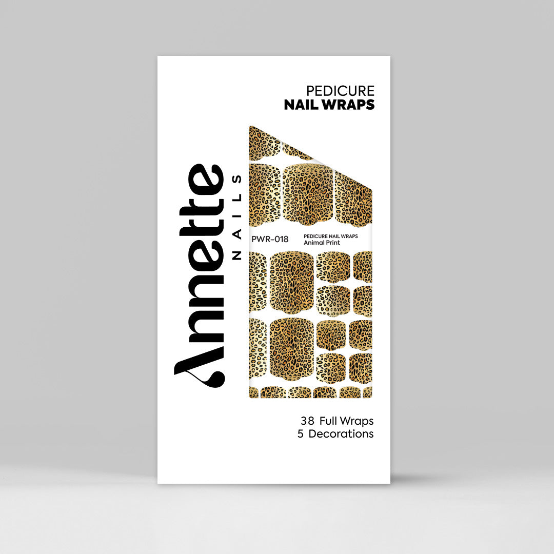 Nail Wraps Pedichiura Animal Print 18 Annette Nails PWR-018