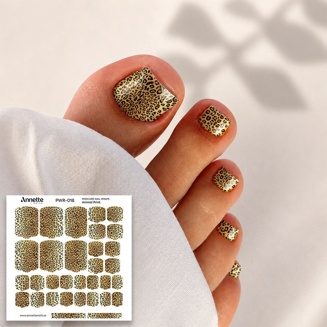 Nail Wraps Pedichiura Animal Print 18 Annette Nails PWR-018