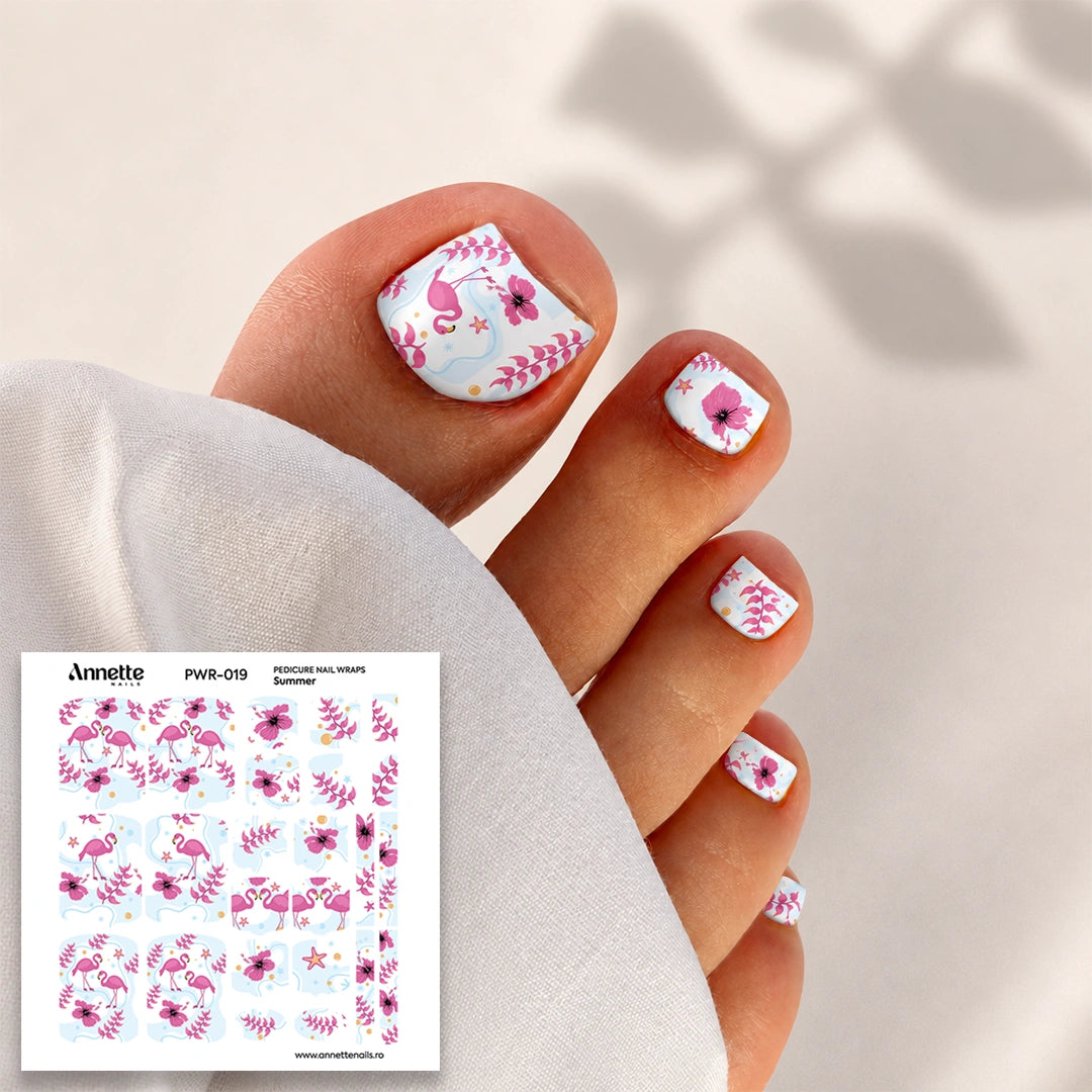 Nail Wraps Pedichiura Summer 19 Annette Nails PWR-019