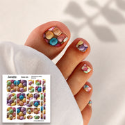 Nail Wraps Pedichiura Summer 31 Annette Nails PWR-031