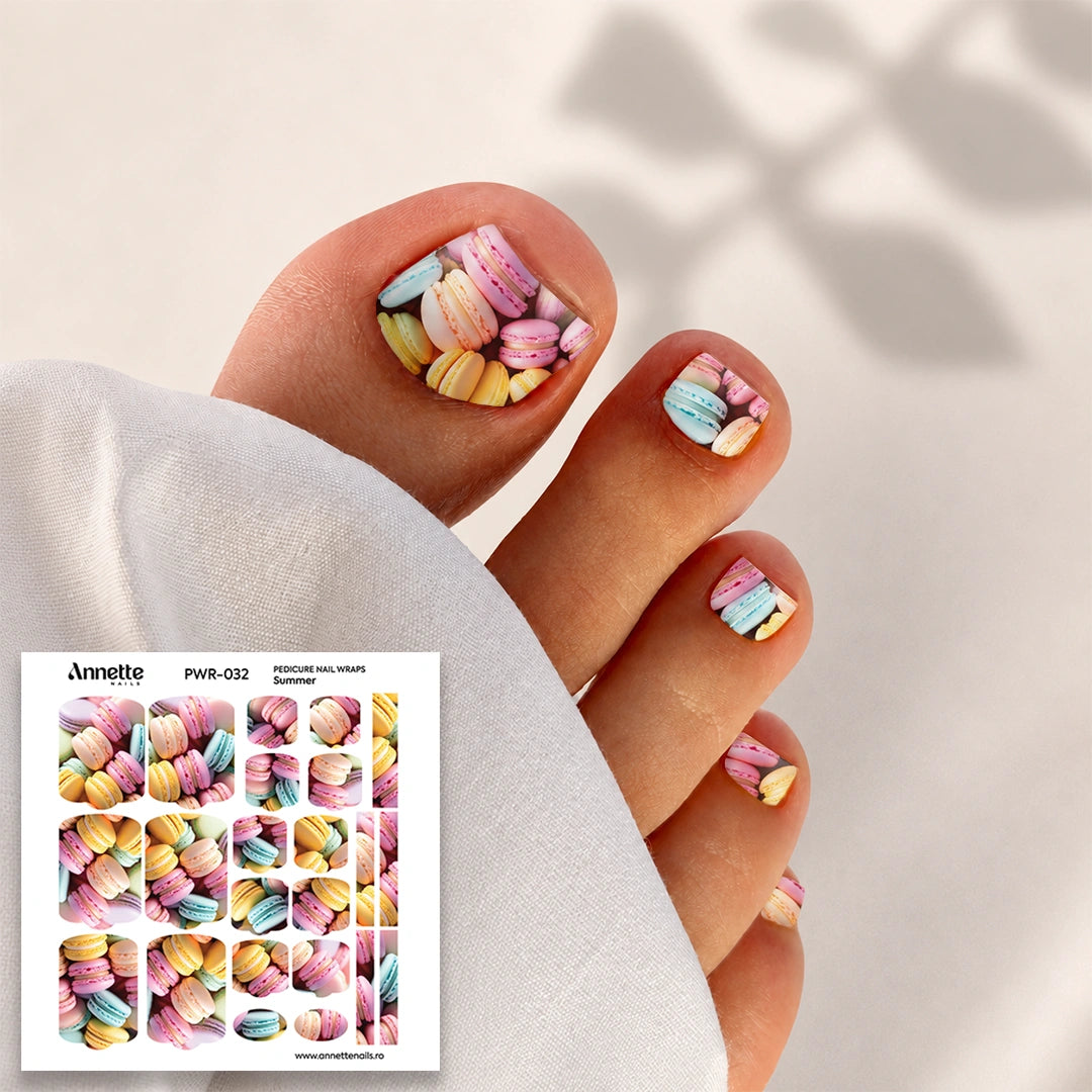 Nail Wraps Pedichiura Summer 32 Annette Nails PWR-032