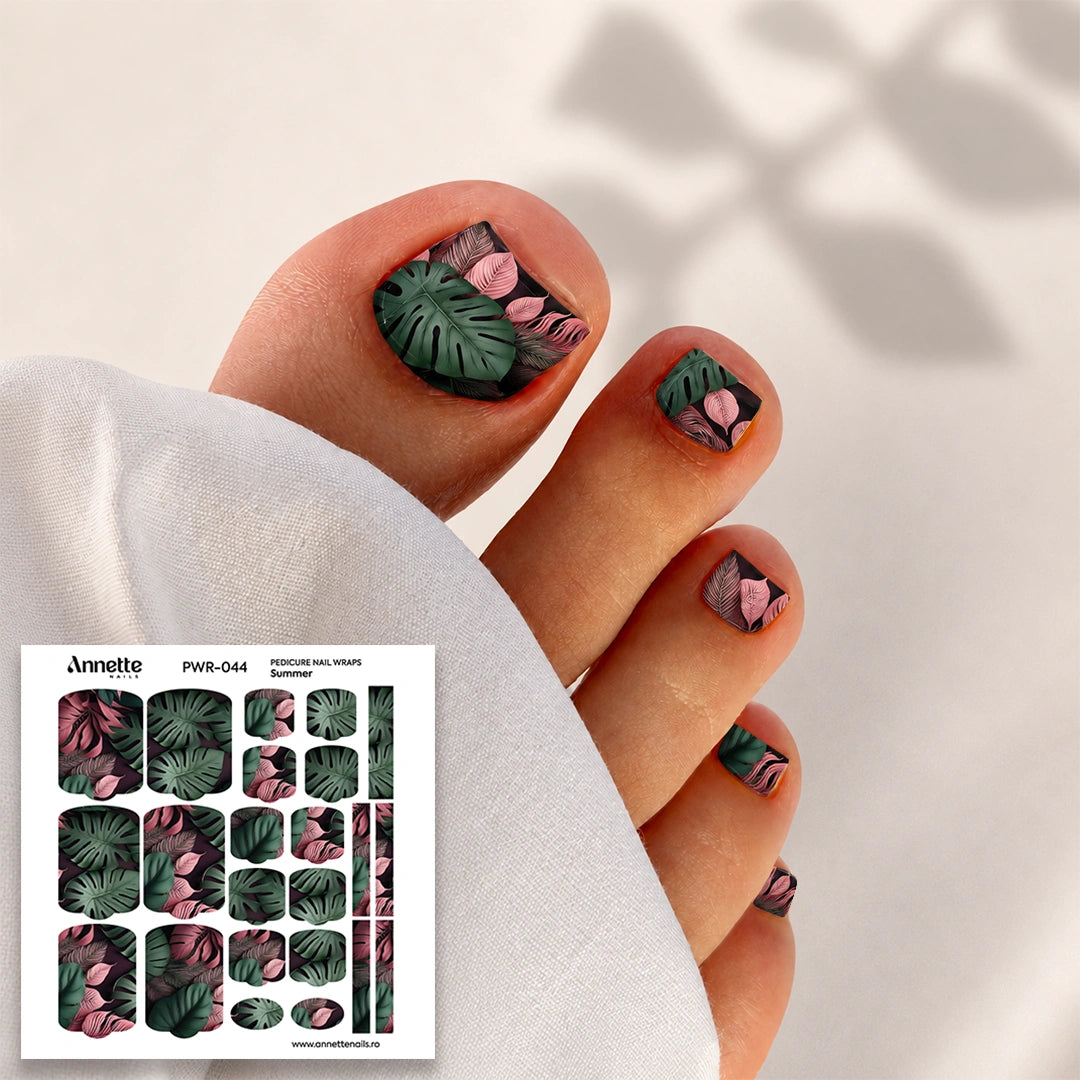 Nail Wraps Pedichiura Summer 44 Annette Nails PWR-044