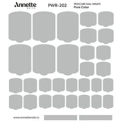 Nail Wraps Pedichiura Pure Color 202 Annette Nails PWR-202
