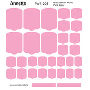 Nail Wraps Pedichiura Pure Color 205 Annette Nails PWR-205