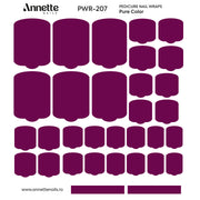 Nail Wraps Pedichiura Pure Color 207 Annette Nails PWR-207