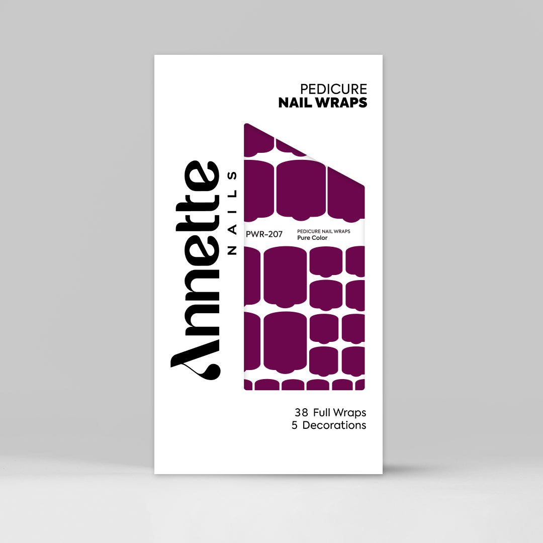 Nail Wraps Pedichiura Pure Color 207 Annette Nails PWR-207