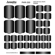 Nail Wraps Pedichiura Ombre 250 Annette Nails PWR-250