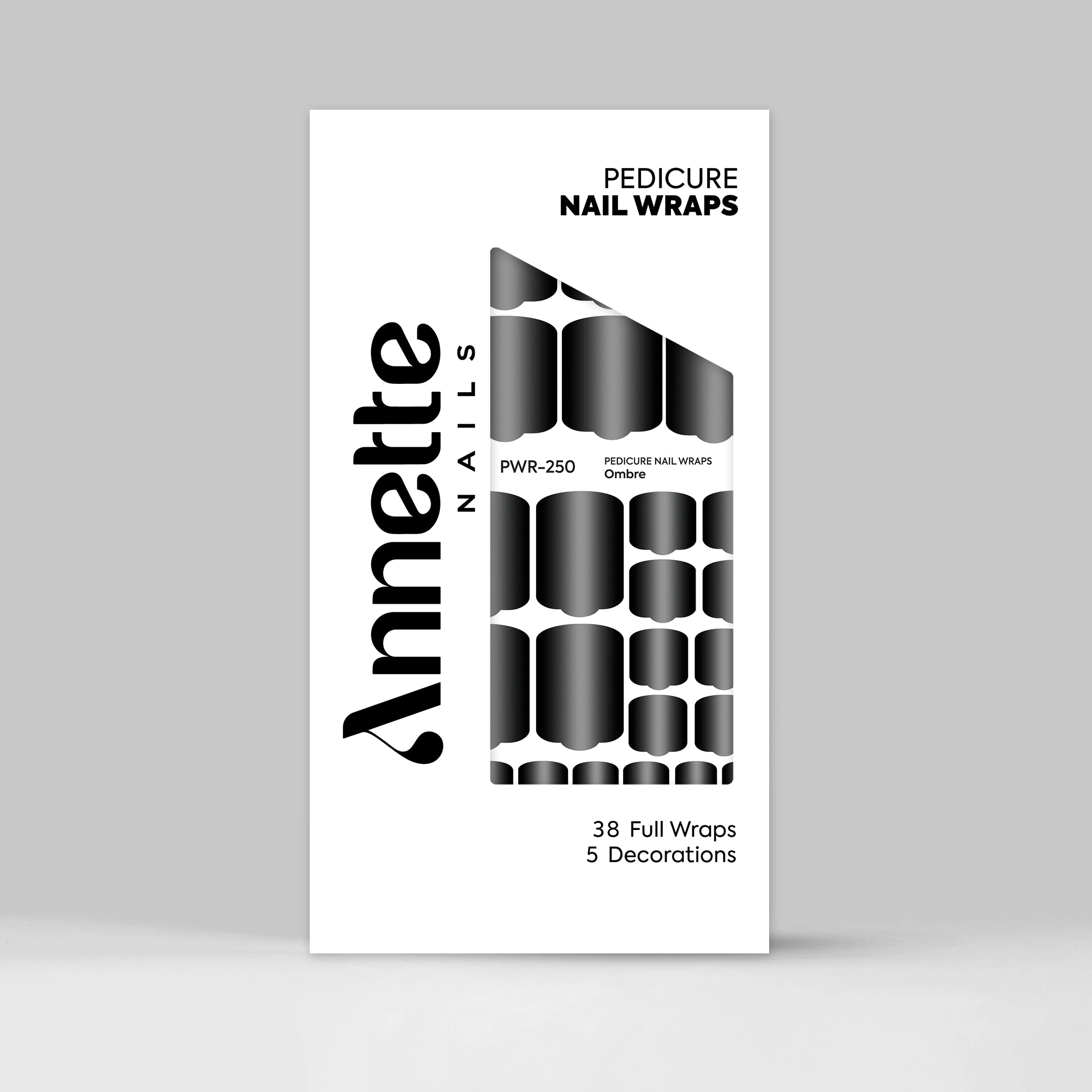 Nail Wraps Pedichiura Ombre 250 Annette Nails PWR-250