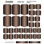 Nail Wraps Pedichiura Ombre 252 Annette Nails PWR-252